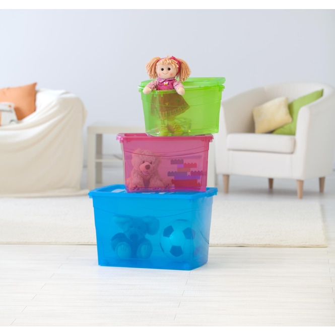 Ordnungsbox - leicht transparent - verschiedene Farben