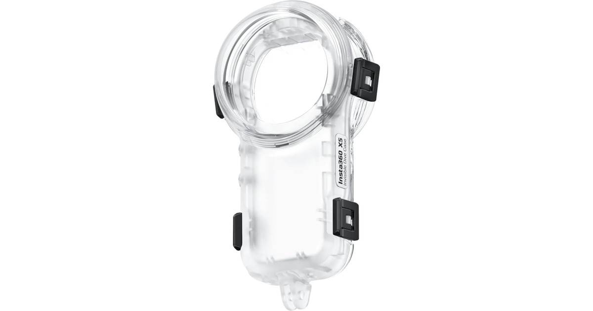 Insta360X5 Invisible Dive Case onderwaterbehuizing  (Transparant)