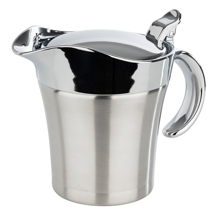 Thermosauciere Edelstahl, doppelwandig