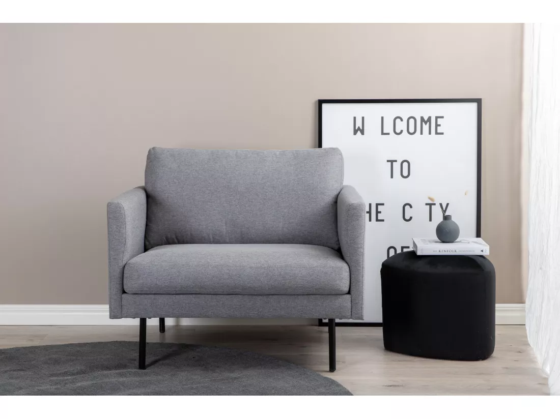 Fauteuil ZOOM AC 1NOS 95x84x80 Gris