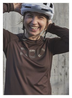 Maillot Manches Longues Femme Poc Reform Enduro Axinite Marron