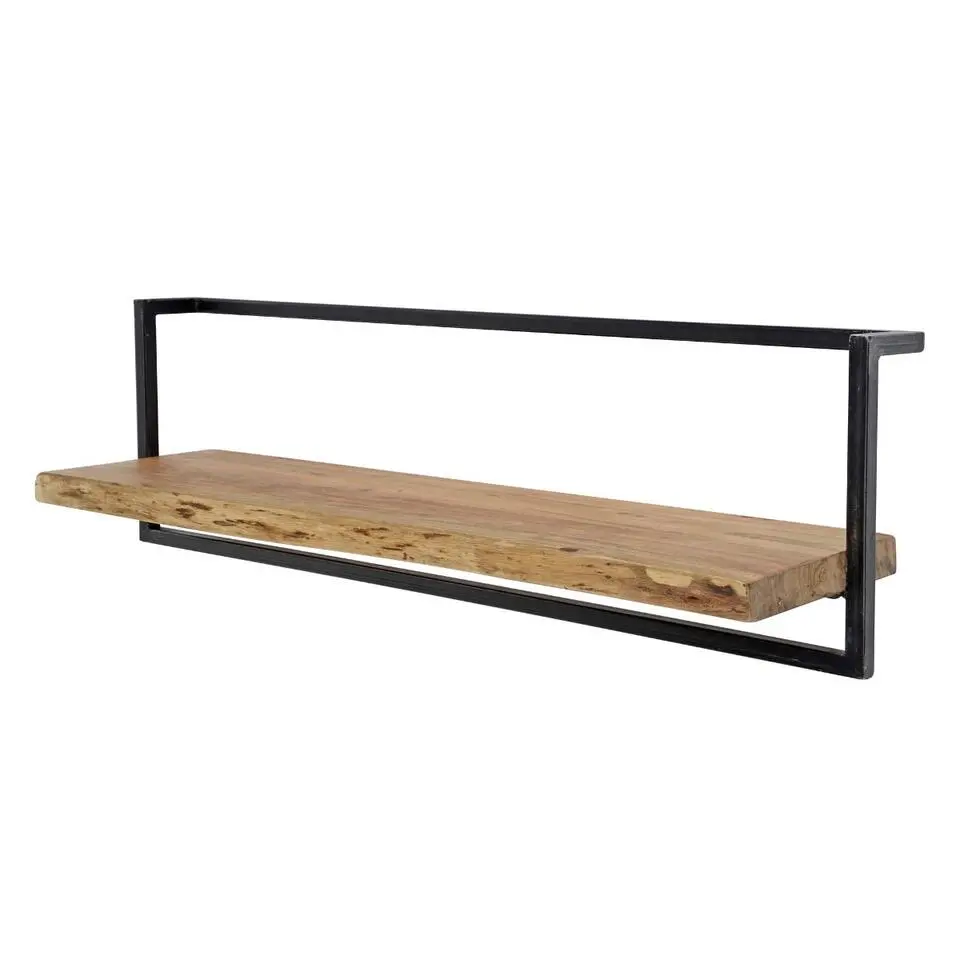 Fraaai - Woody metaal wandplank 100 cm