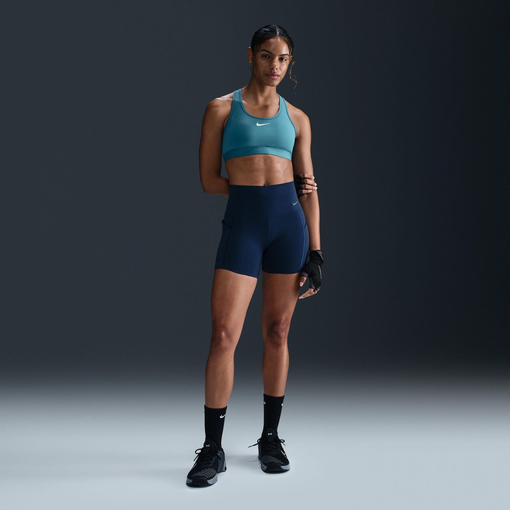 Nike Swoosh Womens Medium Support 1 Piece Pad Sports Bra