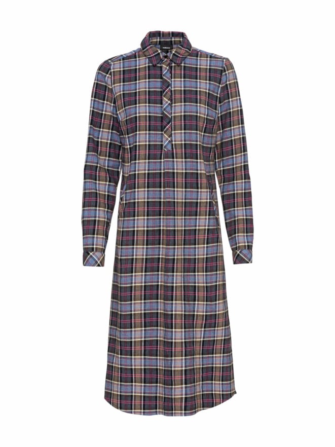 Karo-Flanellkleid