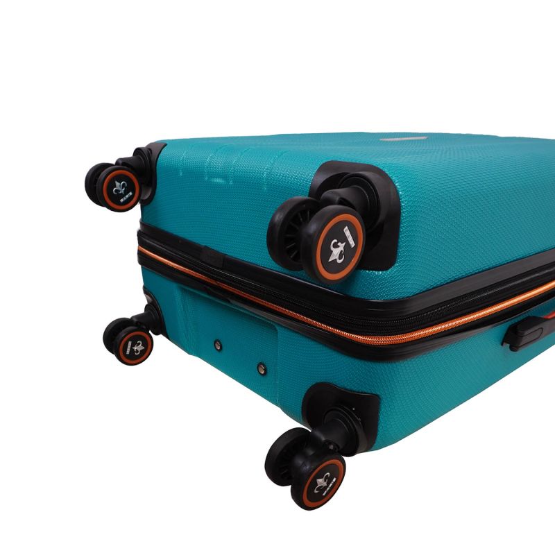 Lot de 3 valises rigides 330 Extensibles 55, 66 et 76 cm Vert canard