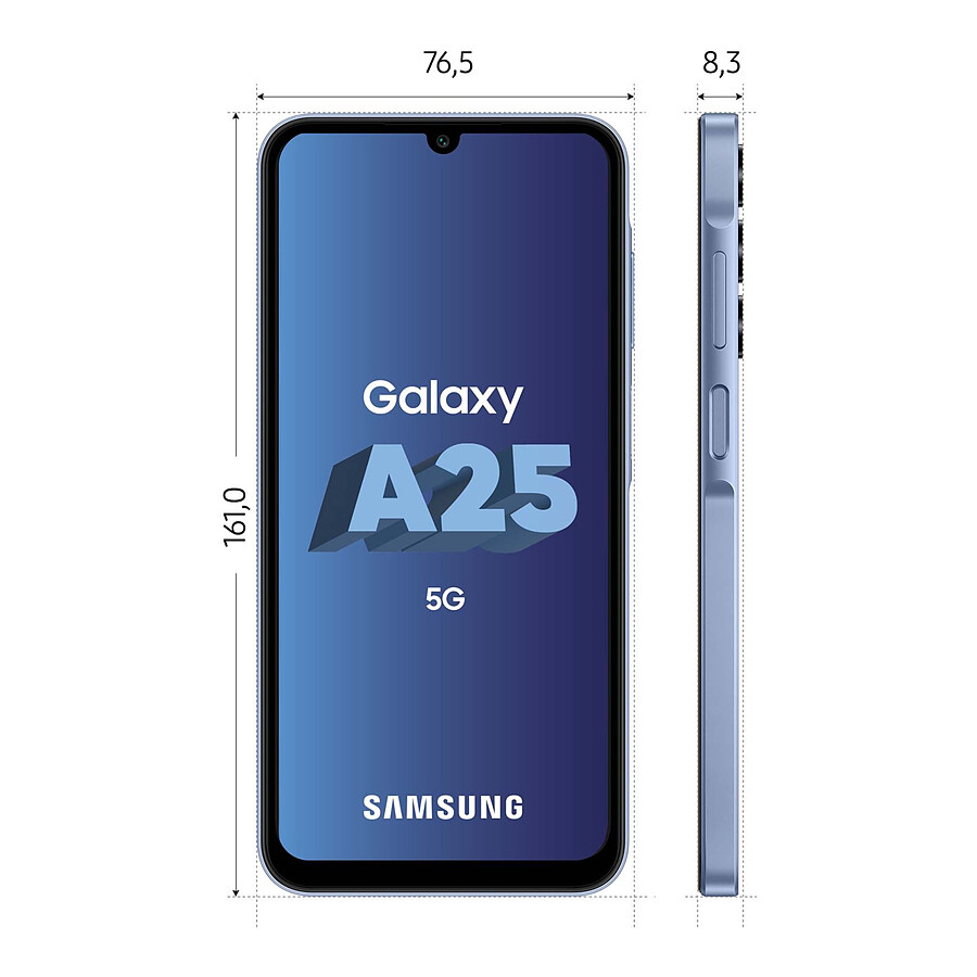 Samsung Galaxy A25 5G (Bleu) - 128 Go