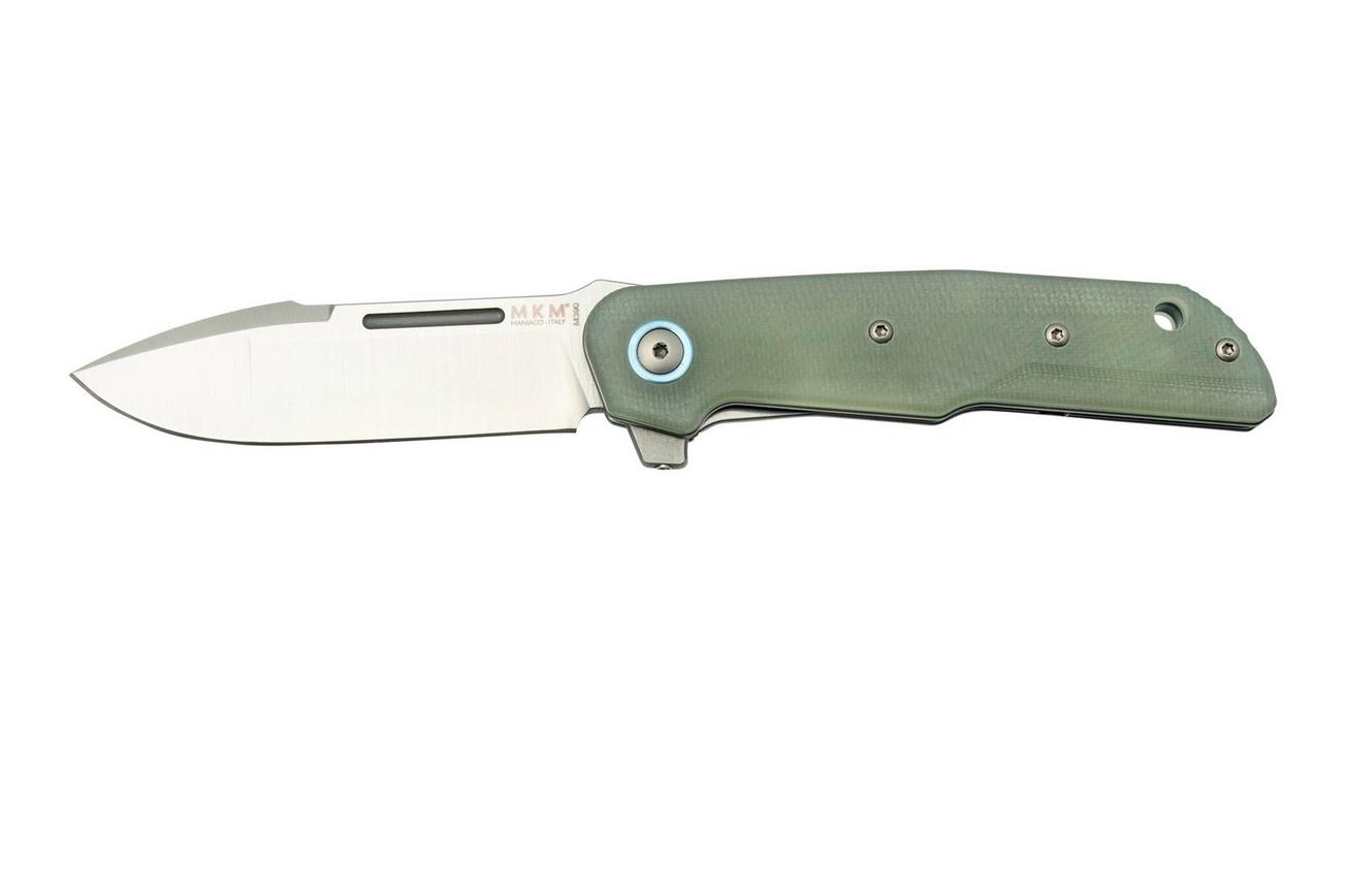 MKM Clap LS01-GN Natural G10 zakmes, Bob Terzuola design
