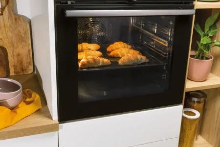 Gorenje Essential BC6715E02XK - Ovn - til indbygning - niche - bredde: 56 cm - dybde: 55 cm - højde: 59 cm - med selv-rengøring - Klasse A - rustfrit stål