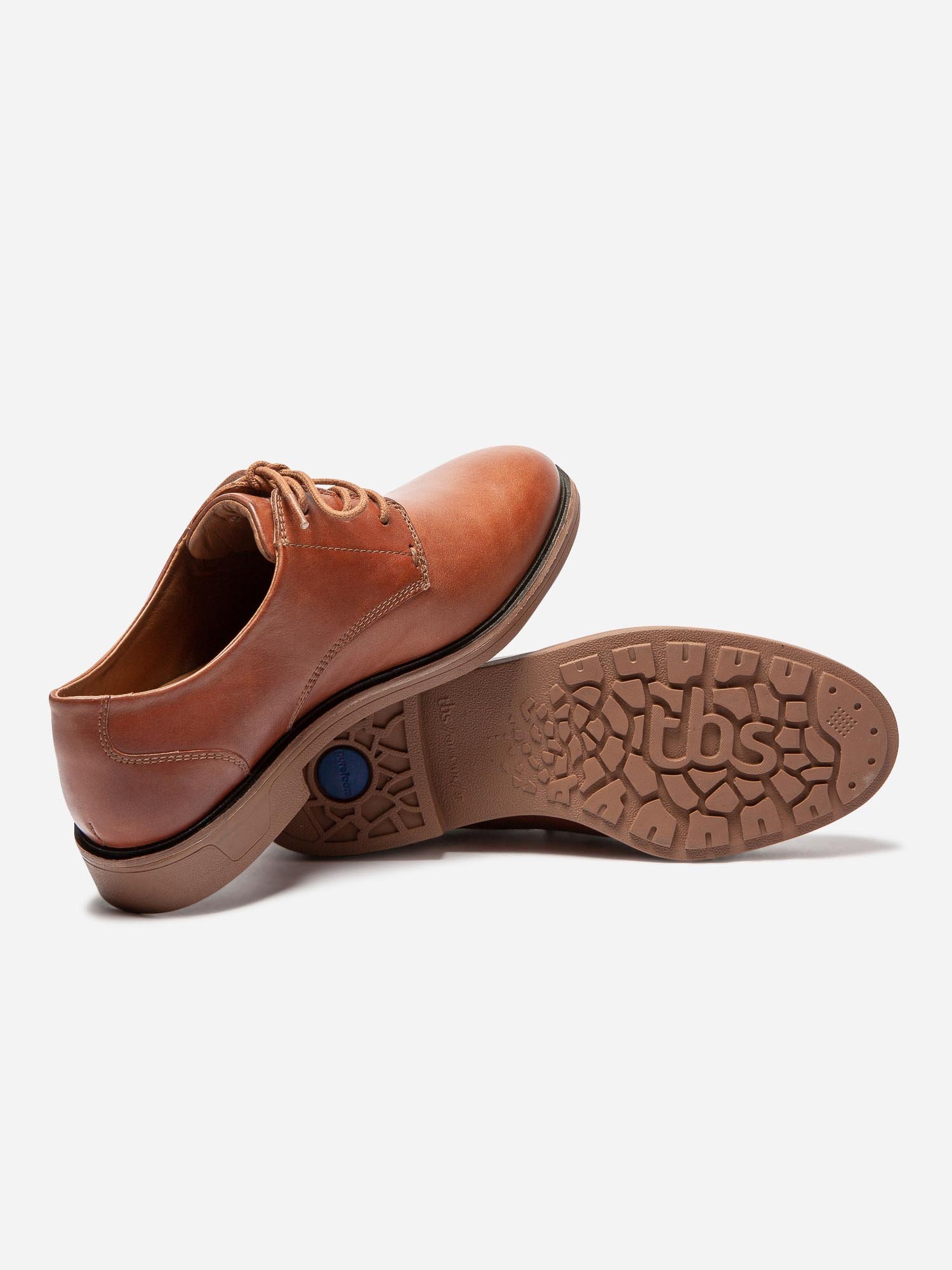 Derbies Femme Confort Cuir Marron