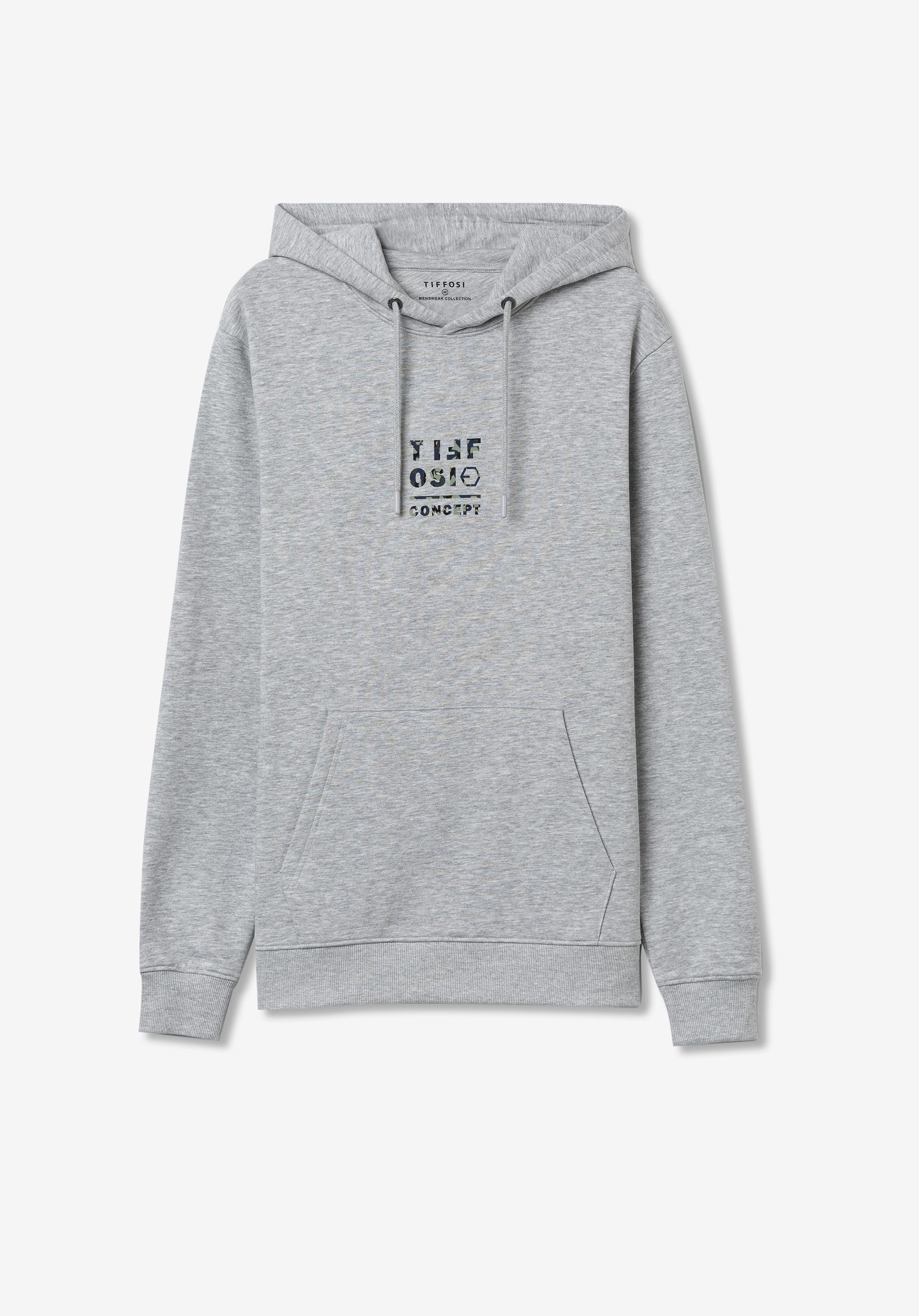 Hoodie com Estampado Frontal