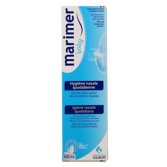 Spray isotonique hygiène nasale Marimer