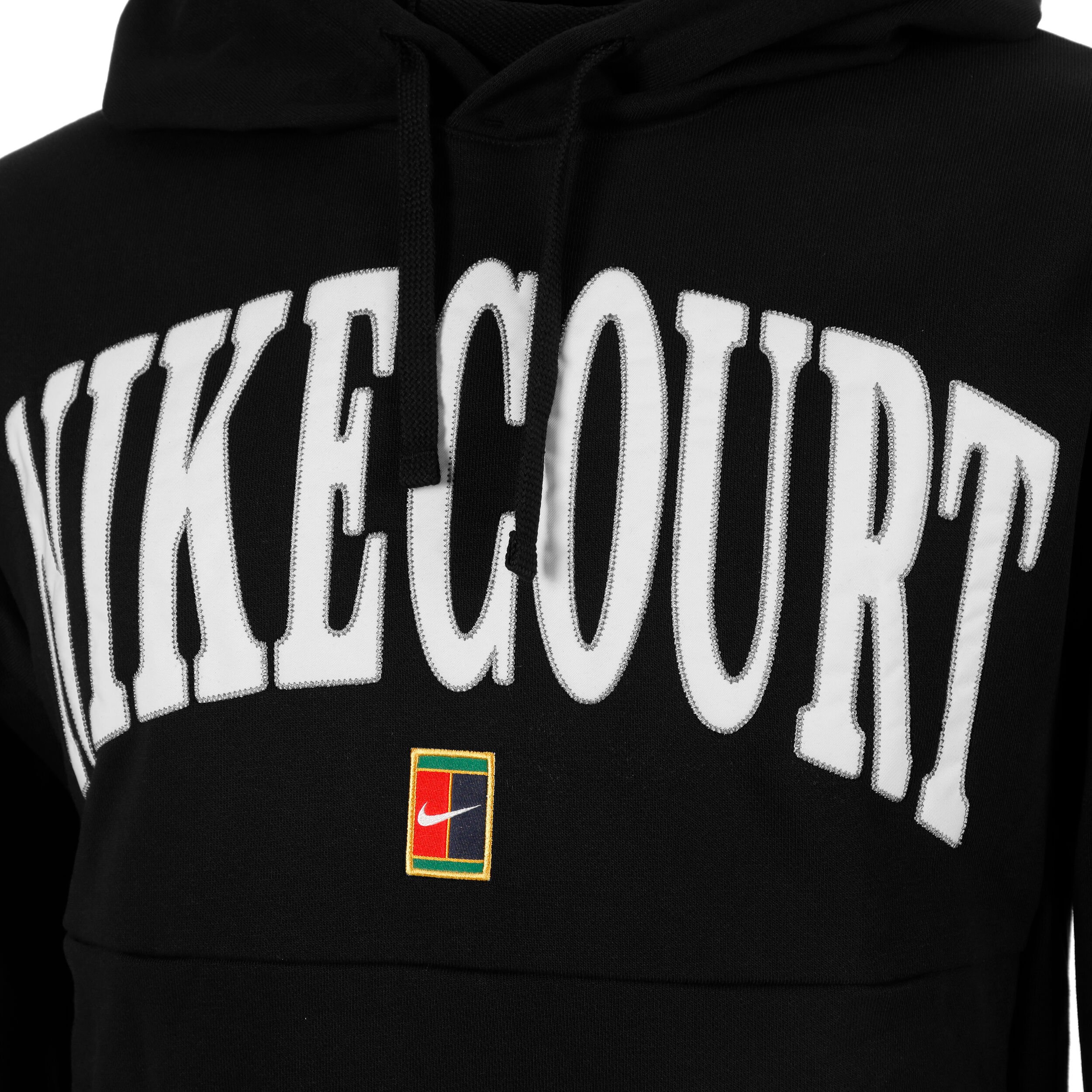 Nike Dri-Fit Fleece Heritage Sweat À Capuche Hommes - Noir , Blanc