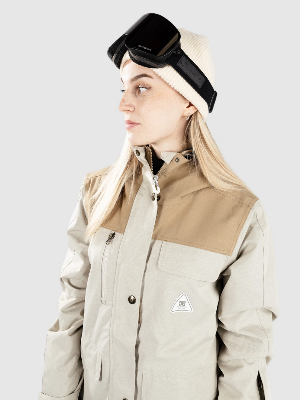DC Liberate Jacket silver lining