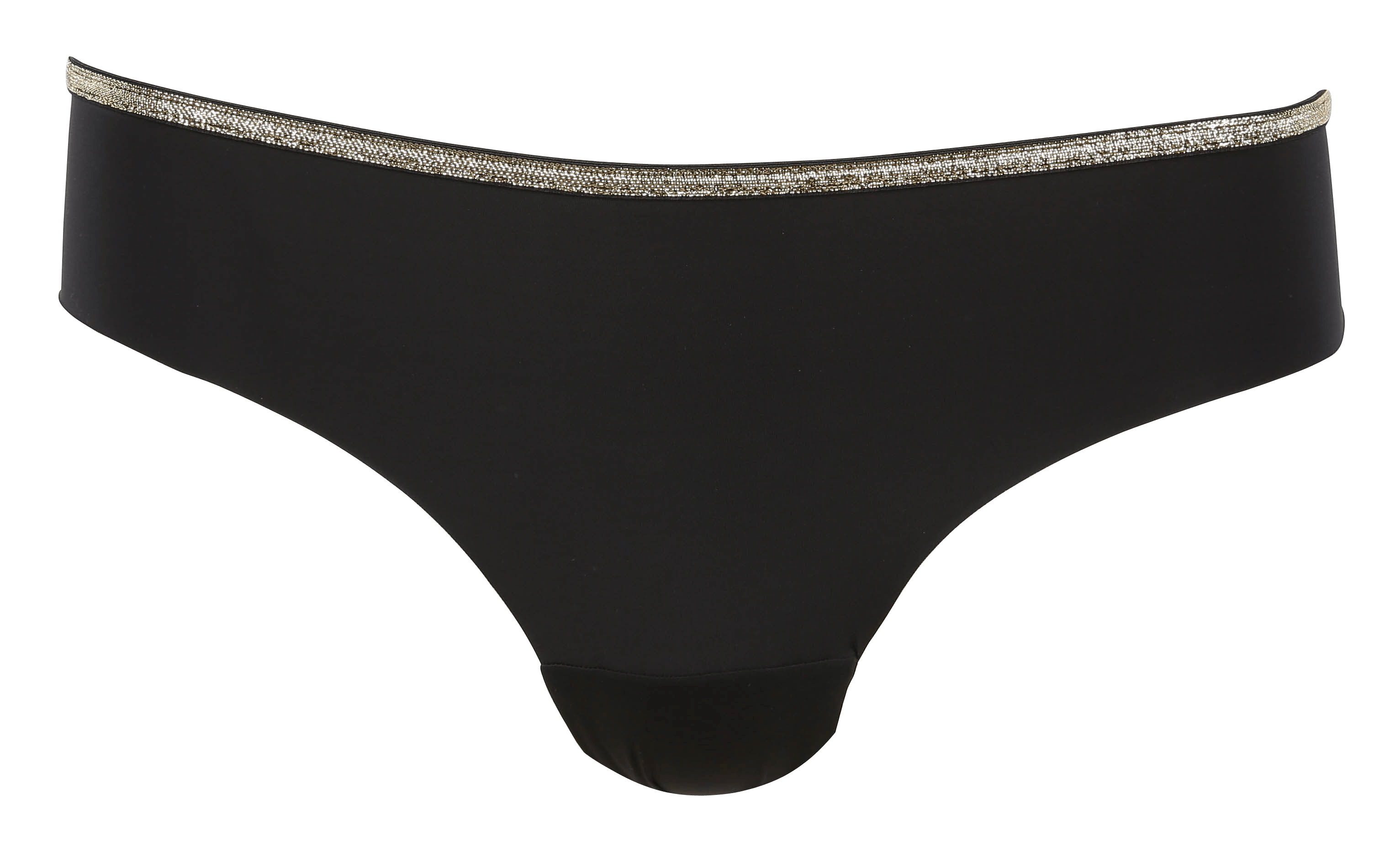 String brésilien métallisé | Noir