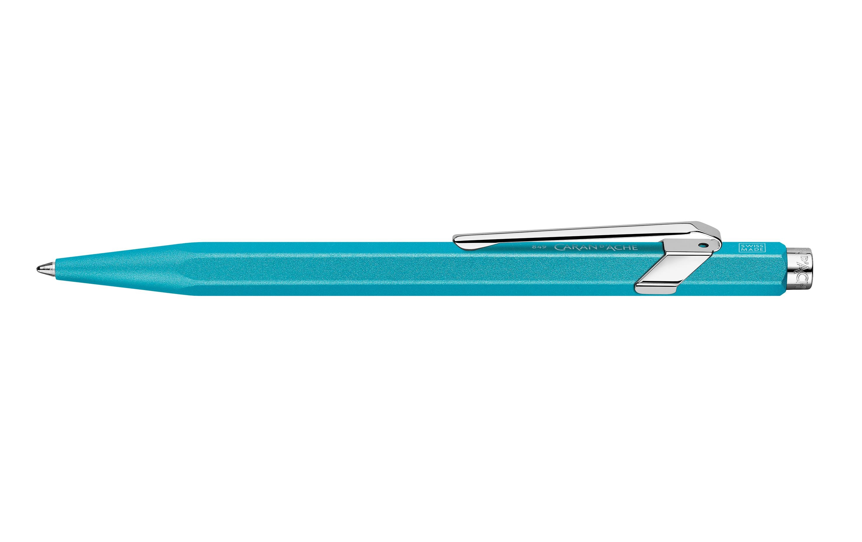 Kugelschreiber 849 Colormat-x Türkis Medium (M)Stilvoller Kuli