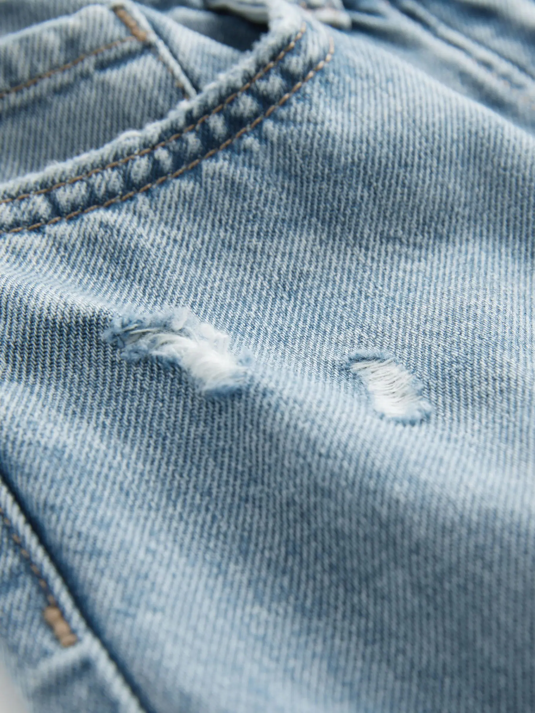 Denim - Jeans met extra wijde pijpen (3-16jr)