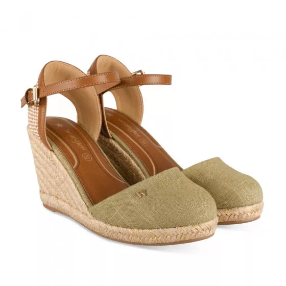 Espadrilles VERT WRANGLER