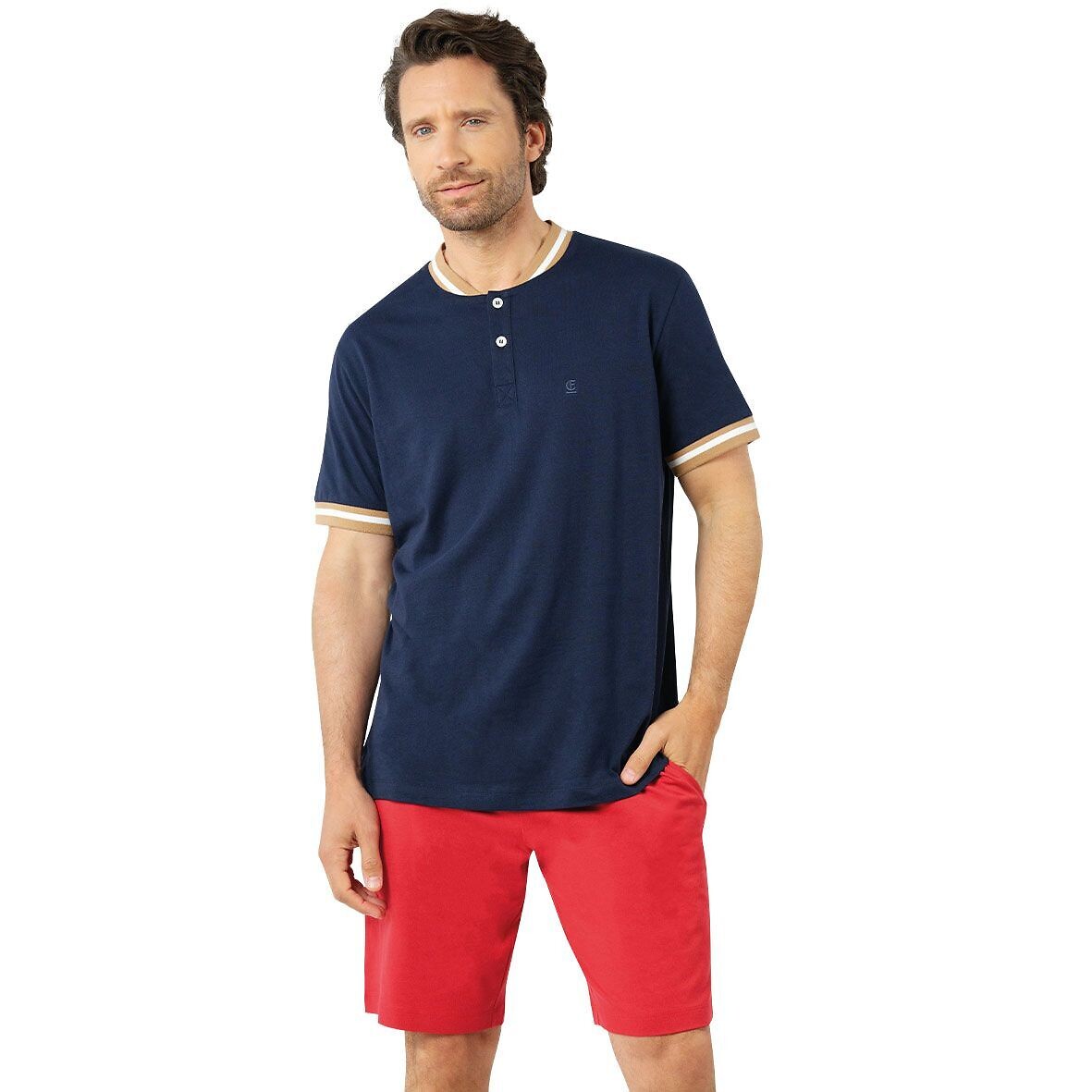 EMINENCE<br>Pijama com shorts e mangas curtas
