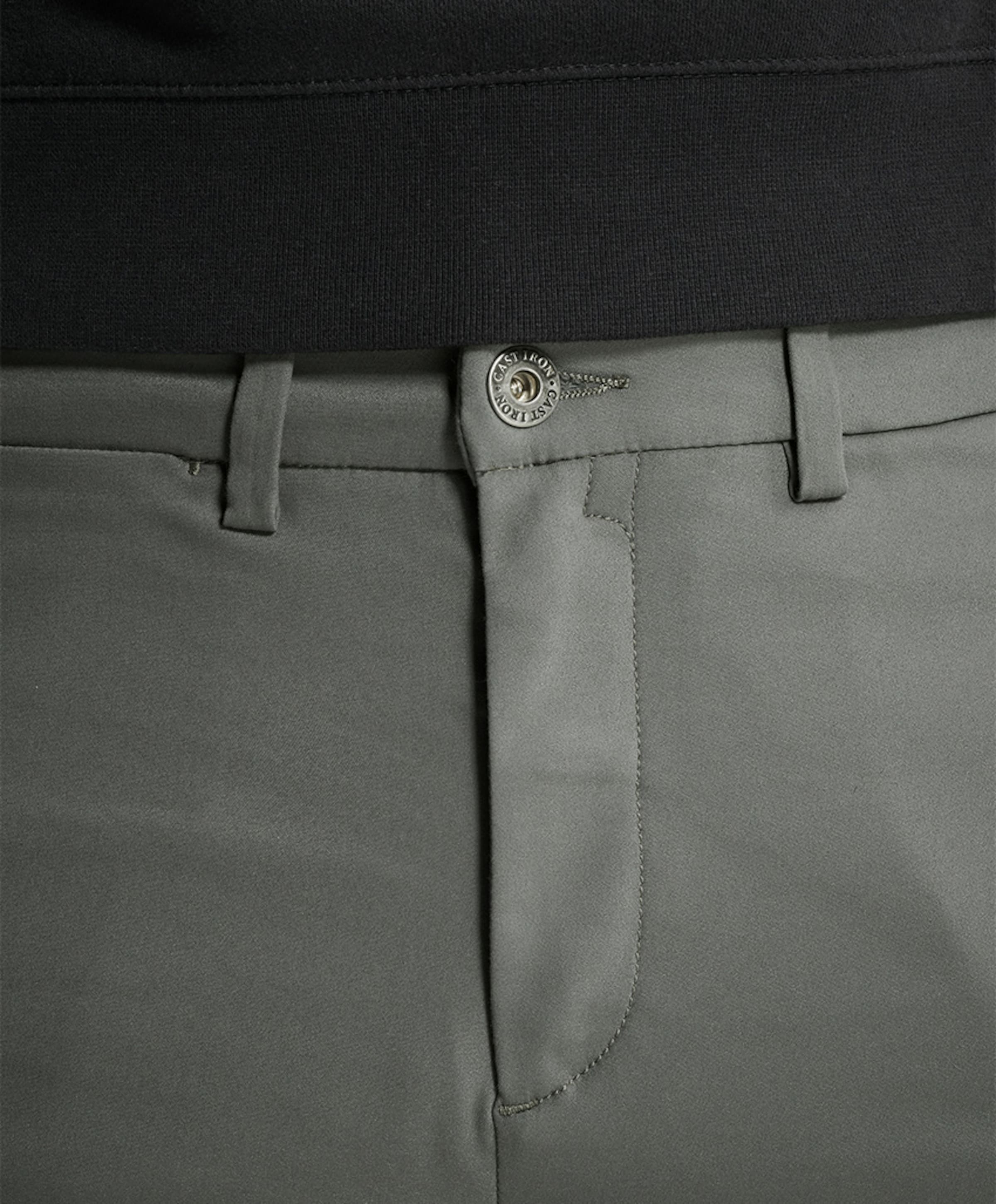 Cast Iron RISER CHINO STRETCH heren broek grijs