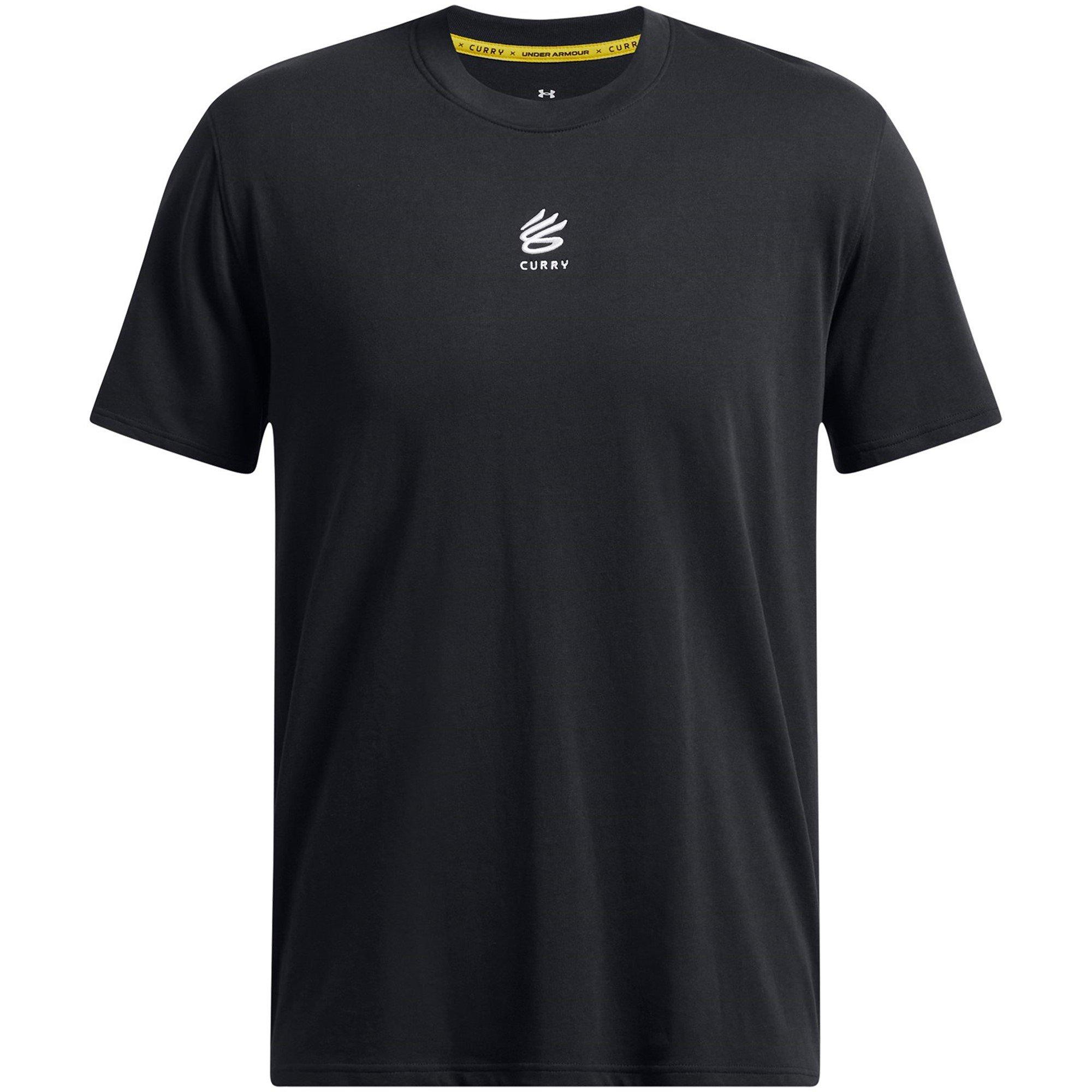 Under Armour UA Curry Logo Heavyweight T Shirt Mens