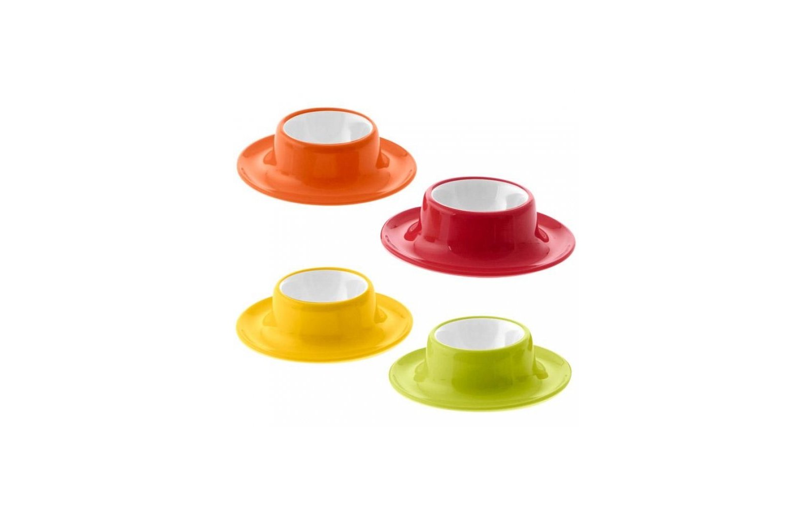 Gimex Eierbecher 4er-Set Rainbow