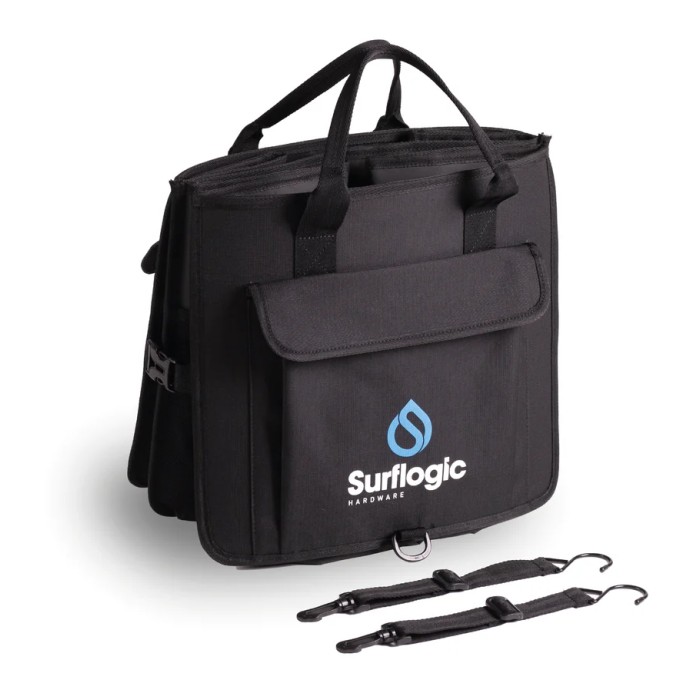 Surflogic Car Organizer - Trousse à outils de surf pour voiture - Black