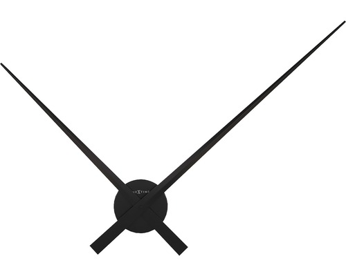 Wandklok Handen zwart Ø 85 cm