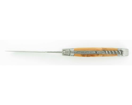 Laguiole Genévrier Carbone Couteau de poche Laguiole par Chazeau Honoré
