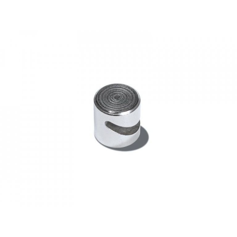 Rundmagnet mit Schlitz, Neodym, silber