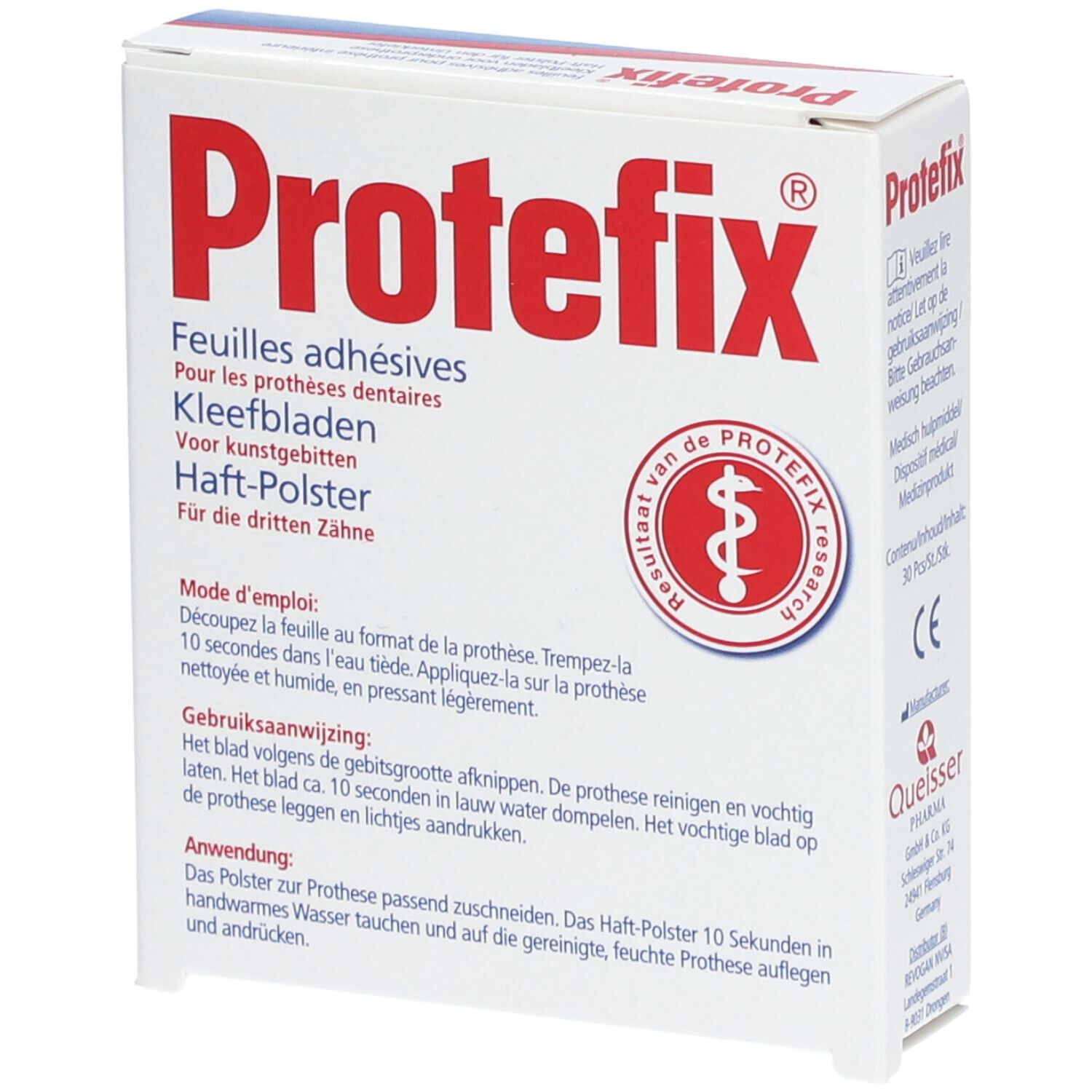 Protefix® Haft-Polster für Unterkieferzahnprothesen