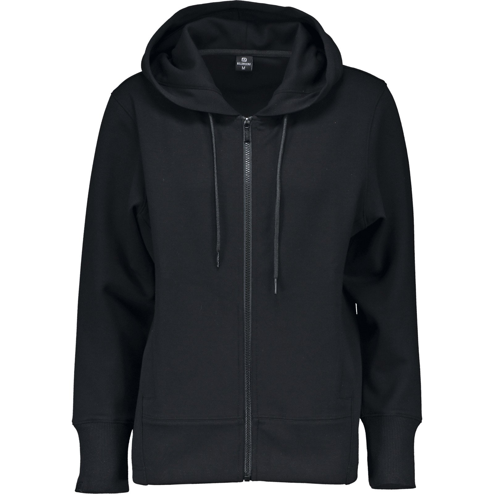 Belowzero Damen-Sweatjacke Tina Tech XL, schwarz