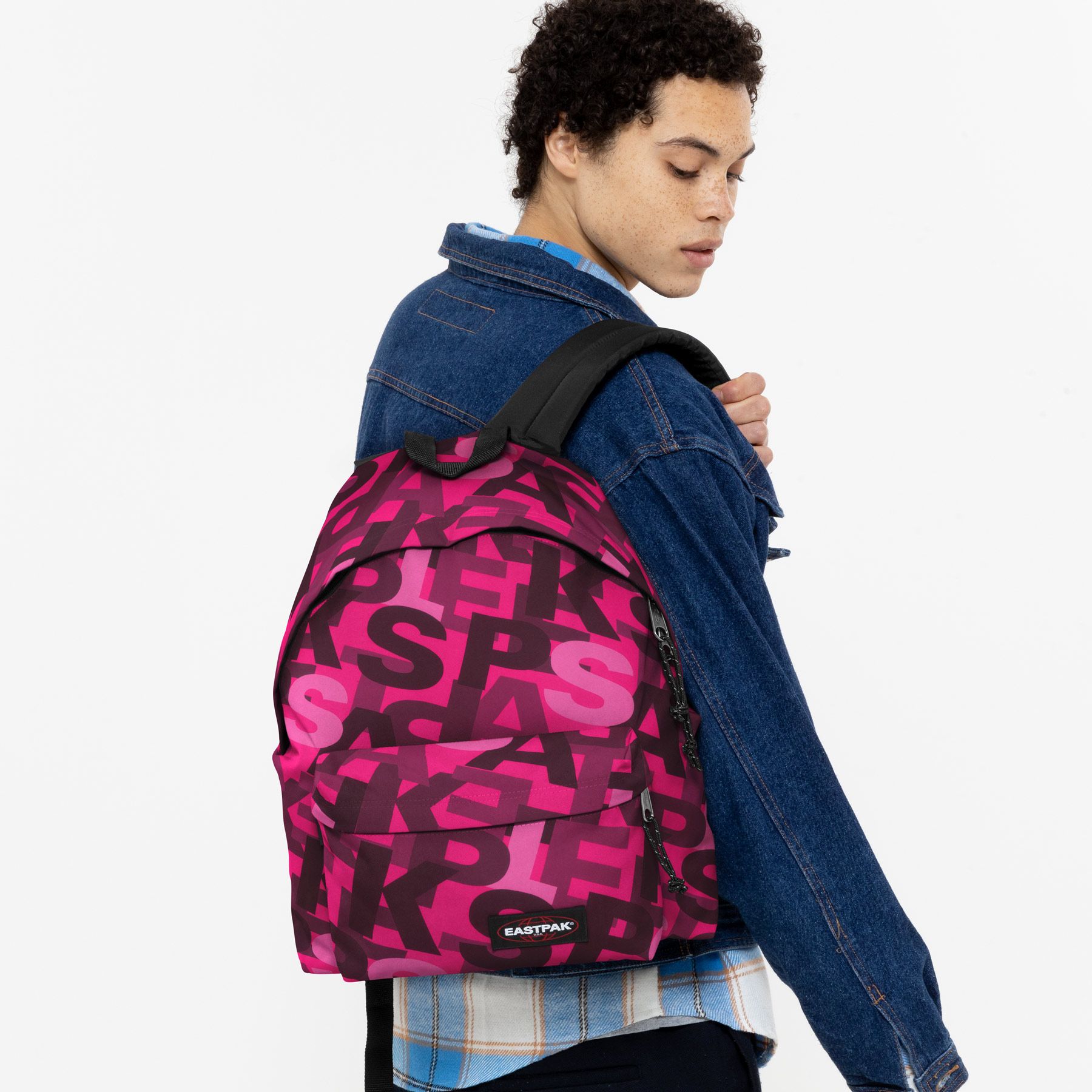 Padded Pak'r Letter Pink
