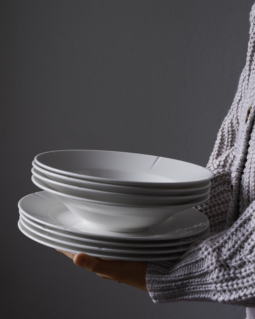 Grand Cru tallerken 4pk Hvit Ø27 cm