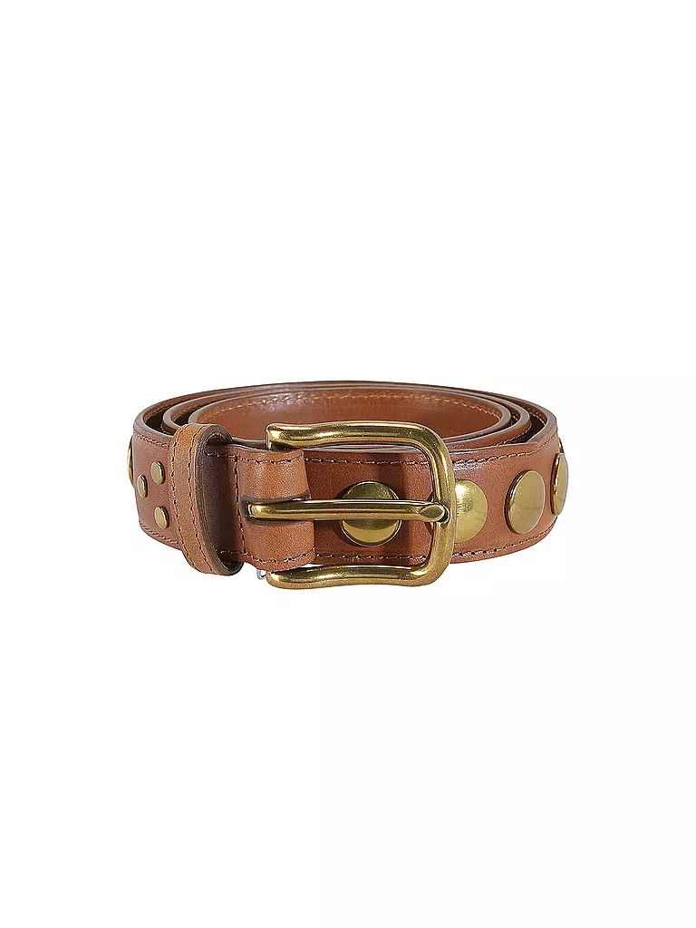 JEROME DREYFUSS Ledergürtel CEINTURE FESTIVAL braun