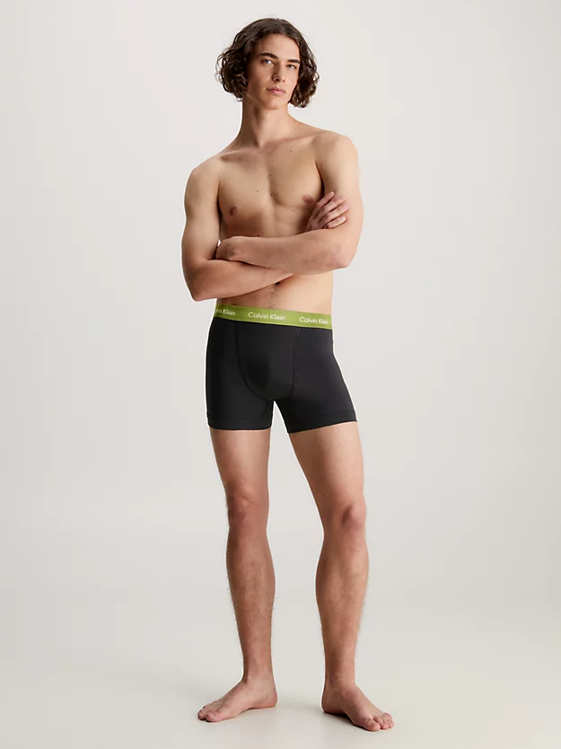 Pacote com 3 Cuecas Boxer - Algodão Elástico