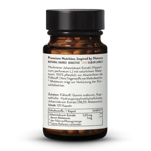 Sunday Natural Products  Melosleep Melatonin1mg pflanzlich