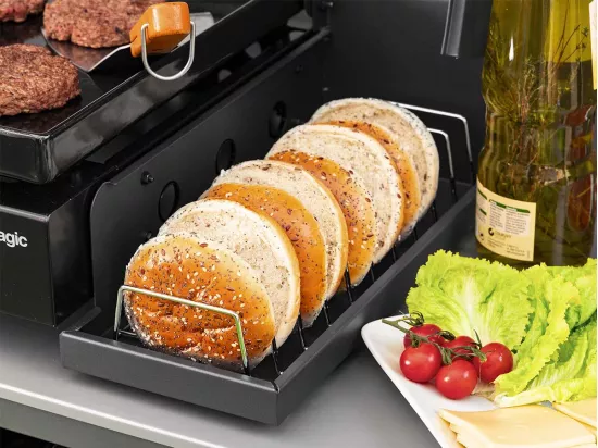 Plancha à gaz 2 brûleurs So Burger - Somagic