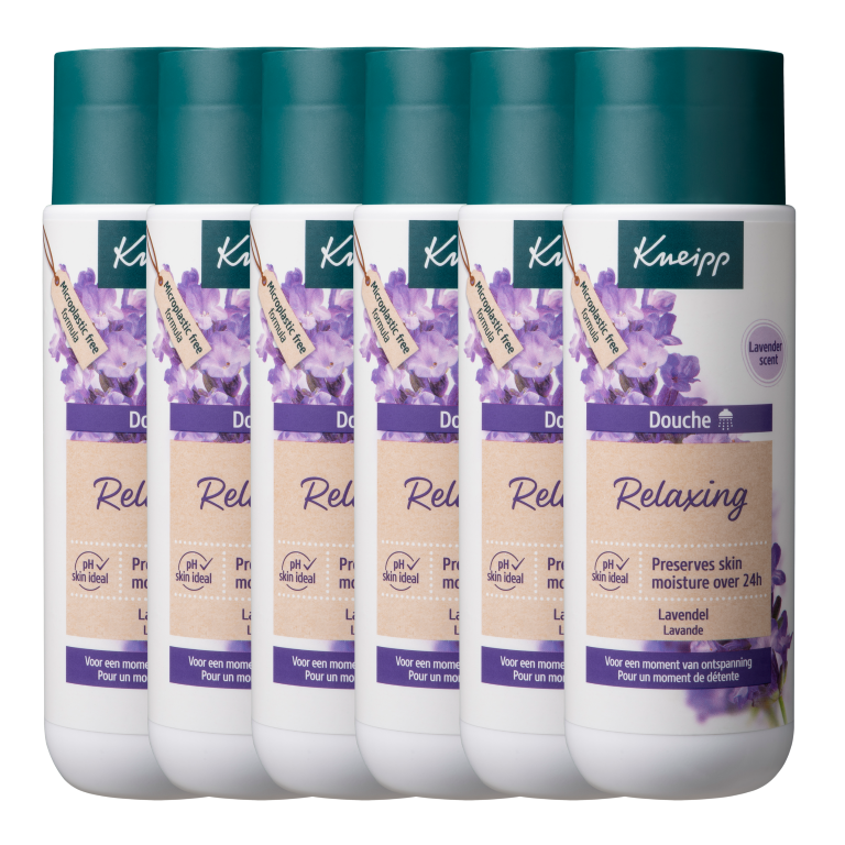 6x Kneipp Relaxing douche (200 ml)