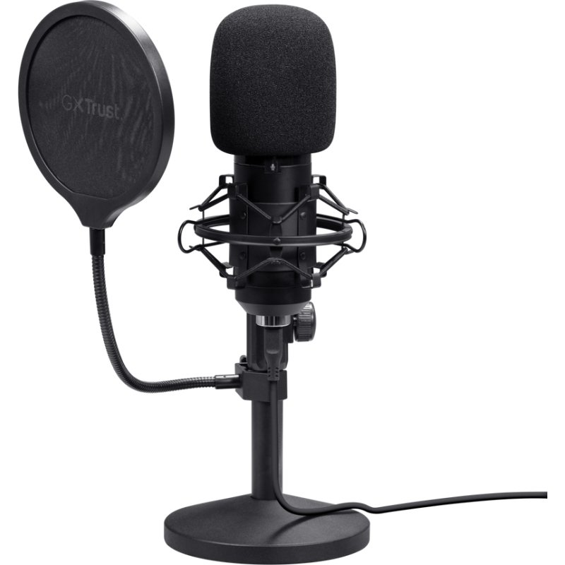 Trust GXT 269 Emita II Noir Microphone de studio