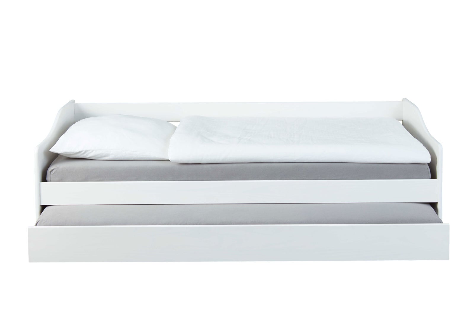 Stauraum-/Funktionsbett DAN 90 x 200 cm weiß