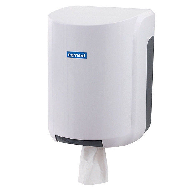Distributeur de papier d'essuyage à dévidage Bernard ABS antichoc Maxi