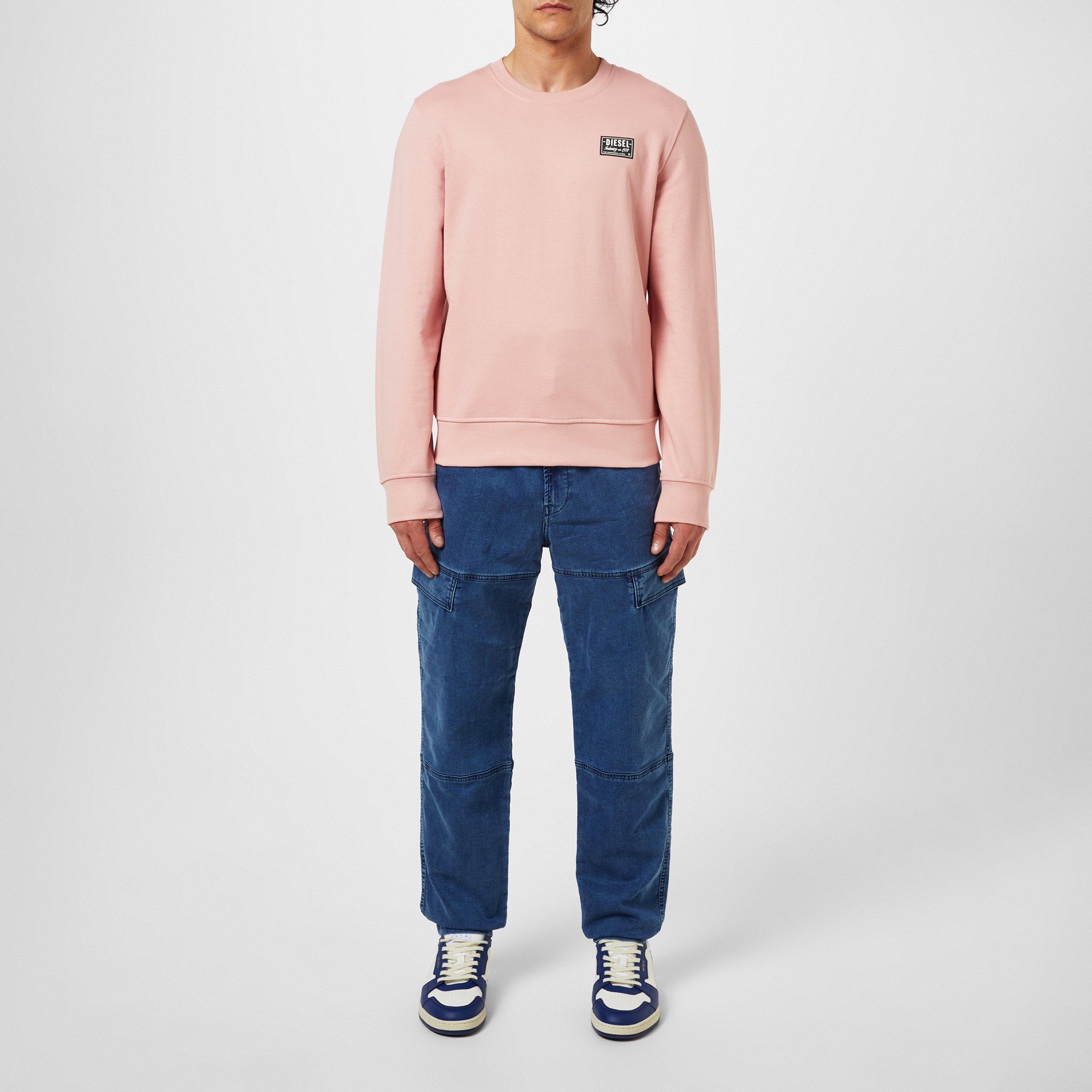 Diesel Patch Logo Crew Sweater