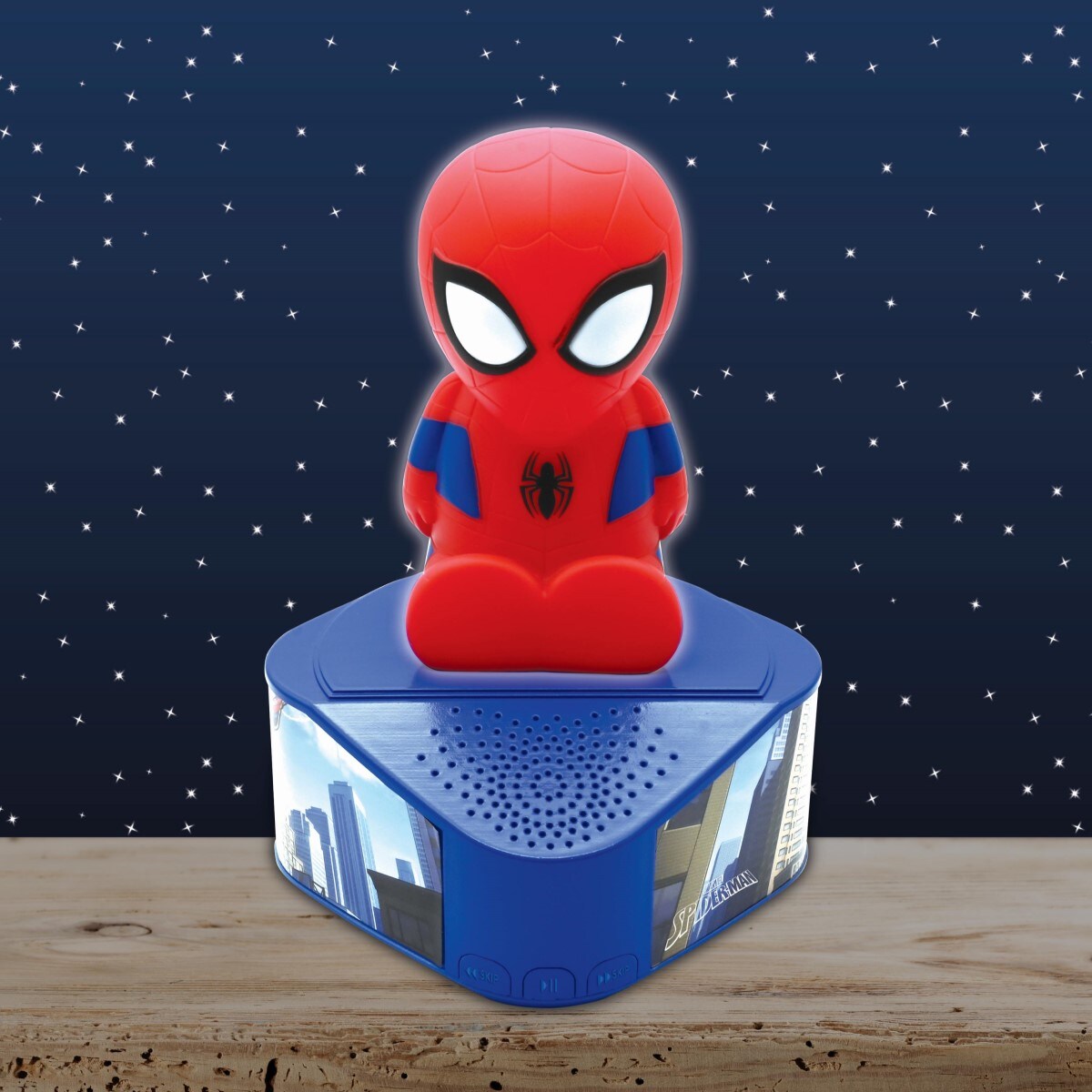Spider-Man Bluetooth Lautsprecher mit beleuchteter Figur