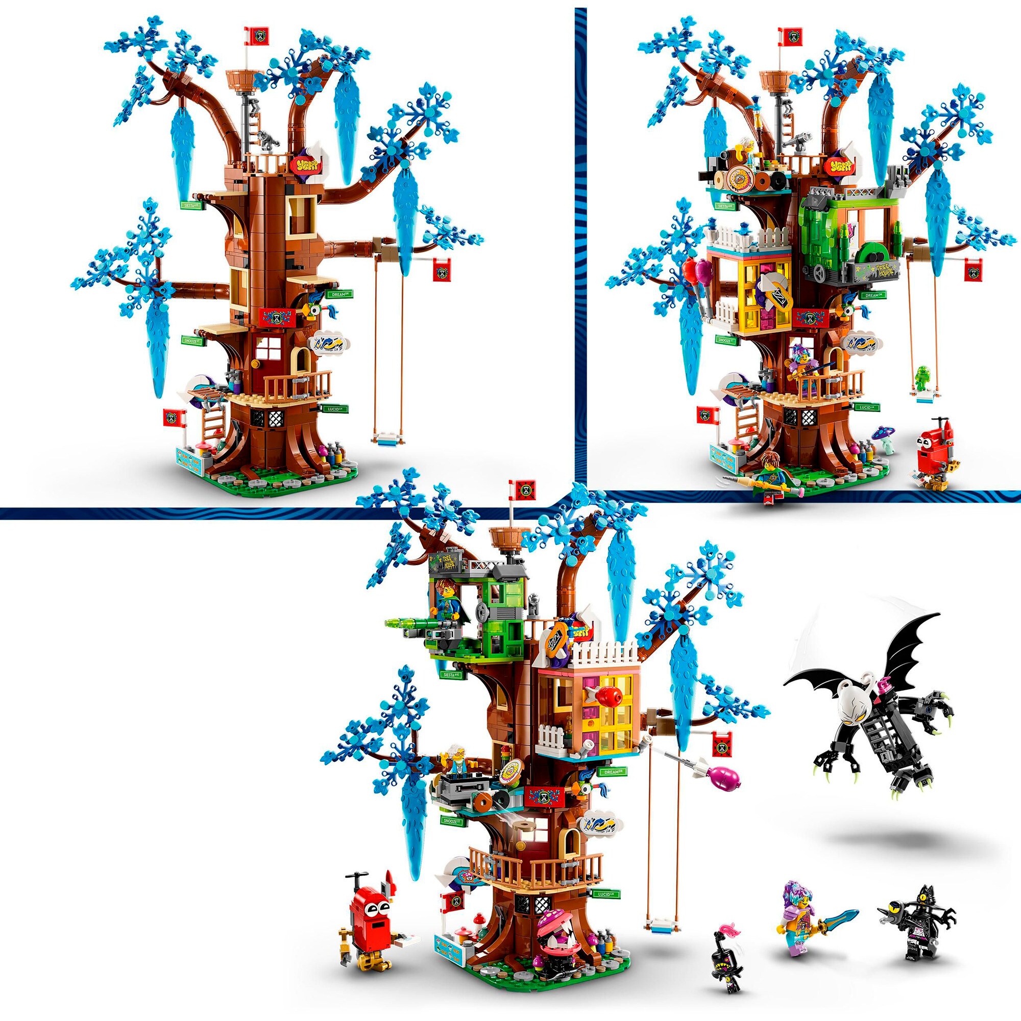 LEGO Konstruktionsspielzeug DREAMZzz Fantastisches Baumhaus