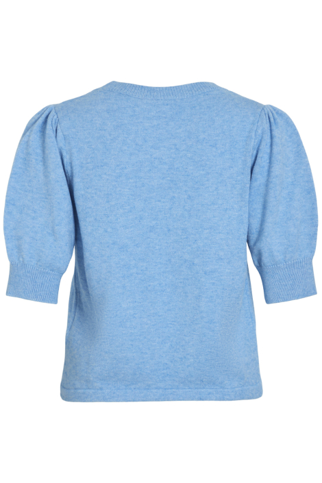 Vila blauwe dames trui