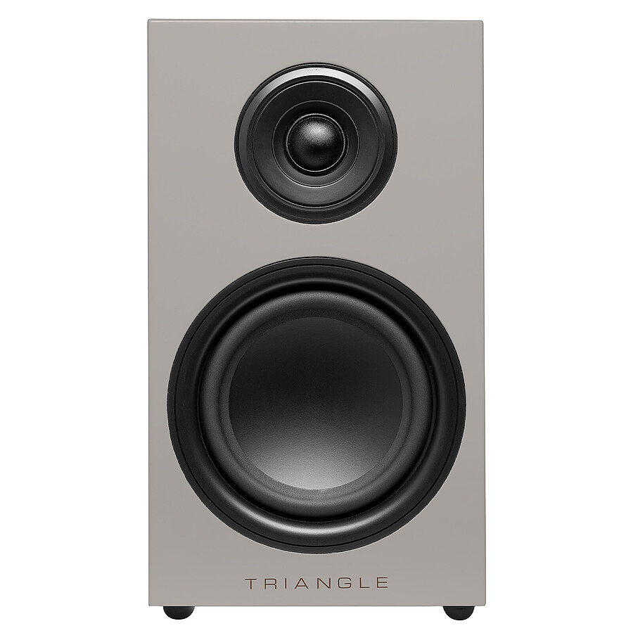 Denon RCD-N12DAB Blanc + Triangle Elara LN01 Gris