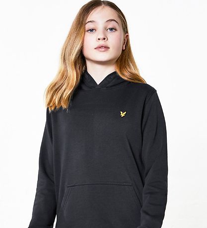 Lyle & Scott Junior Kapuzenpullover - Schwarz
