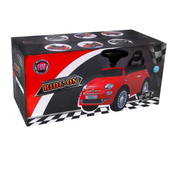 Porteur Trotteur Rouge Fiat 500