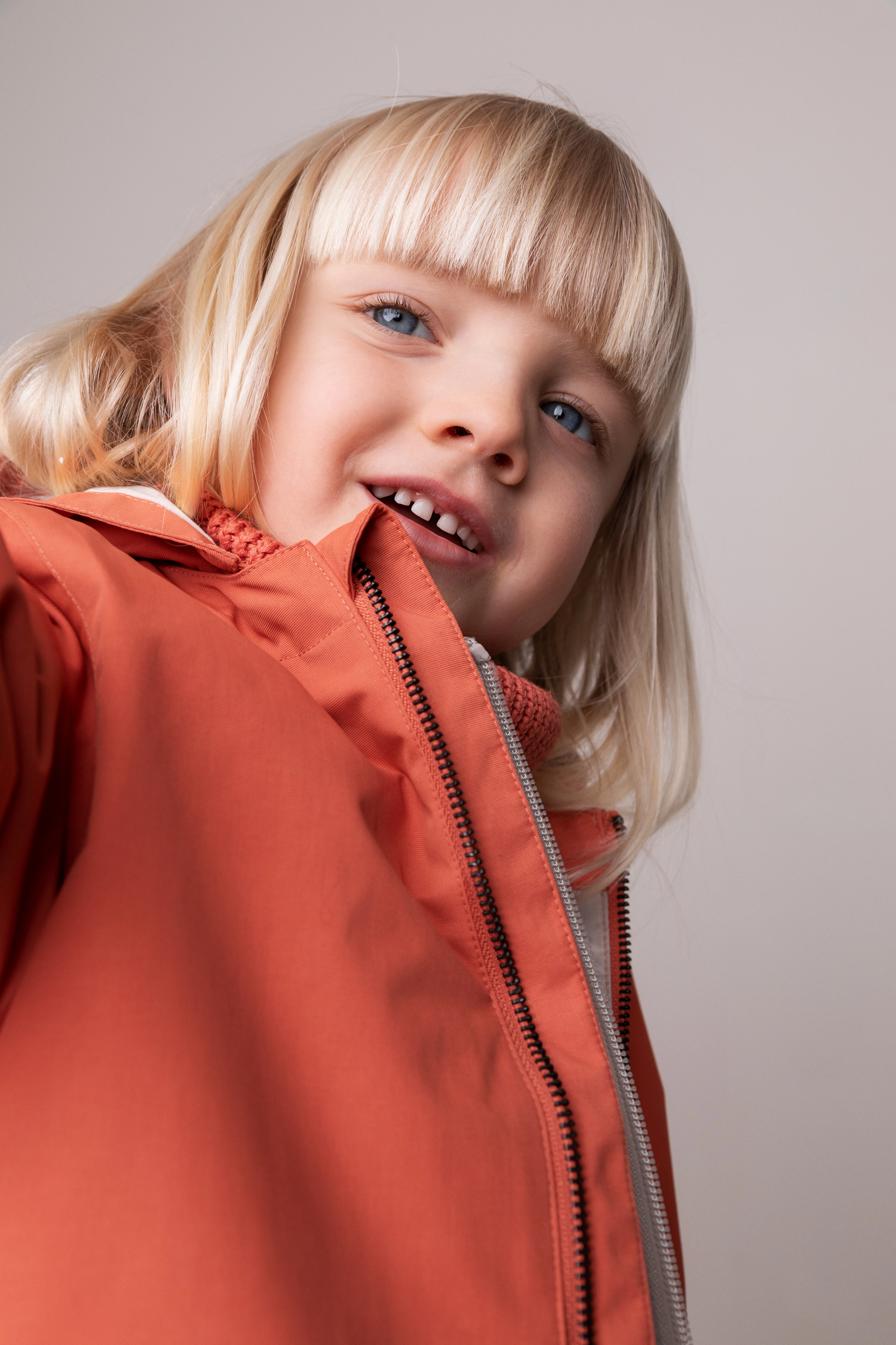Übergangs-Parka OSMAN in dark peach