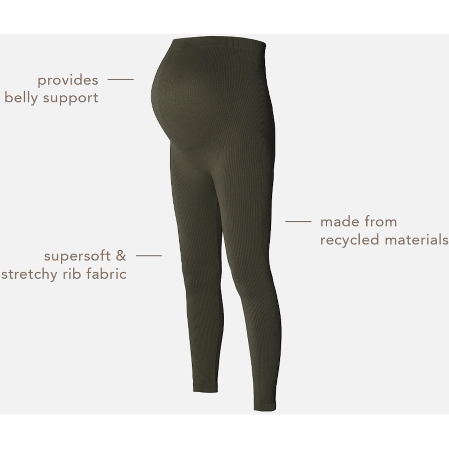Noppies Umstandsleggings Reva Olive